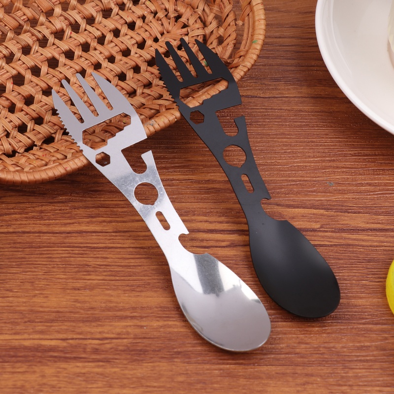 Bamboo Cutlery Travel - Ensemble d'ustensiles de Camping 10 en