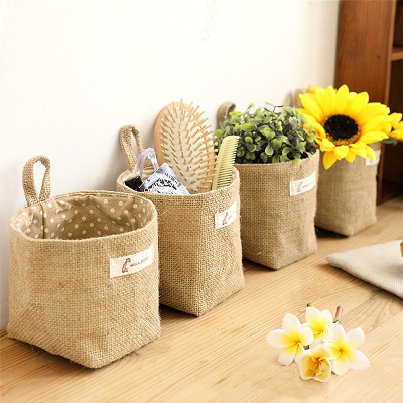 Linen Bag Bulk - Mir de rangement de style nordique,