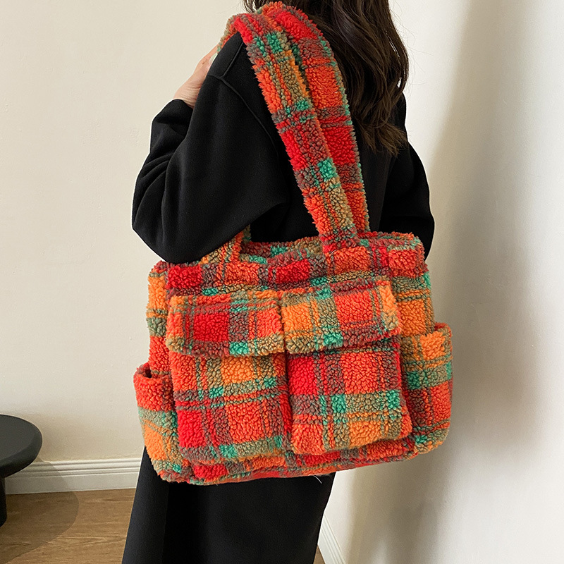 Linen Bag Bulk - Sacs fourre-tout en polaire d'agneau pour