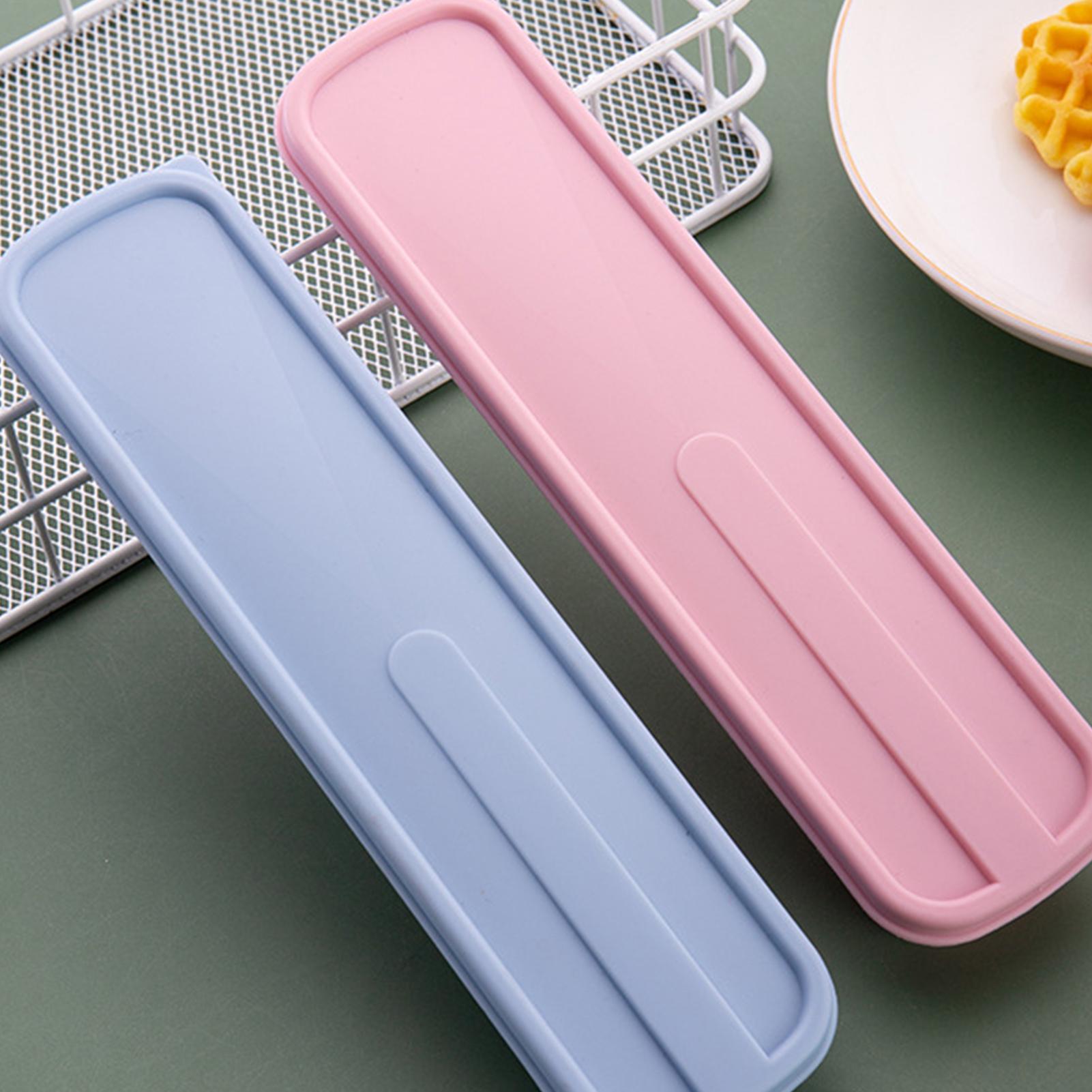 Bamboo Cutlery Travel - Boîte de rangement portable pour couverts,