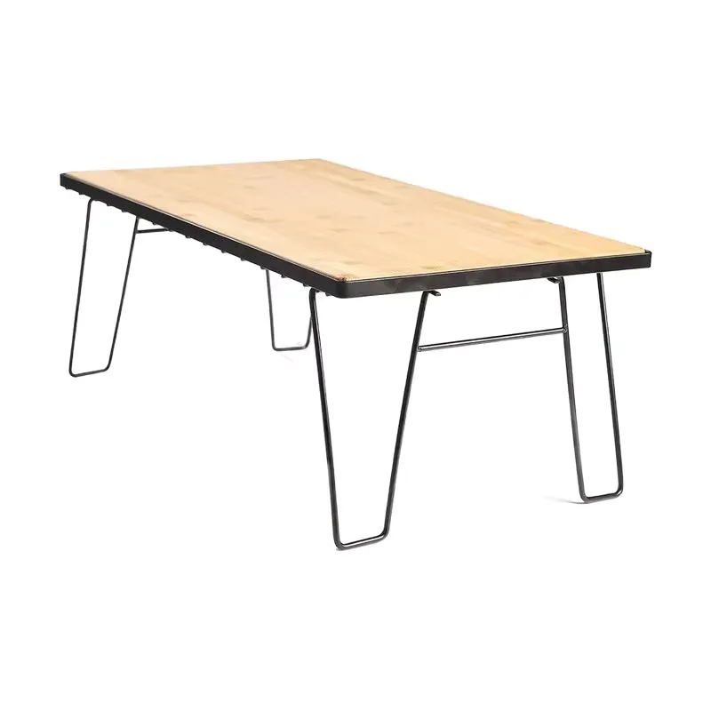 Bamboo Cutlery Travel - Table de camping pliante en bambou