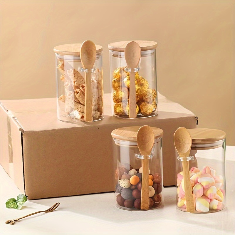 Bamboo Cutlery Travel - Pot à bonbons de 280 ml,