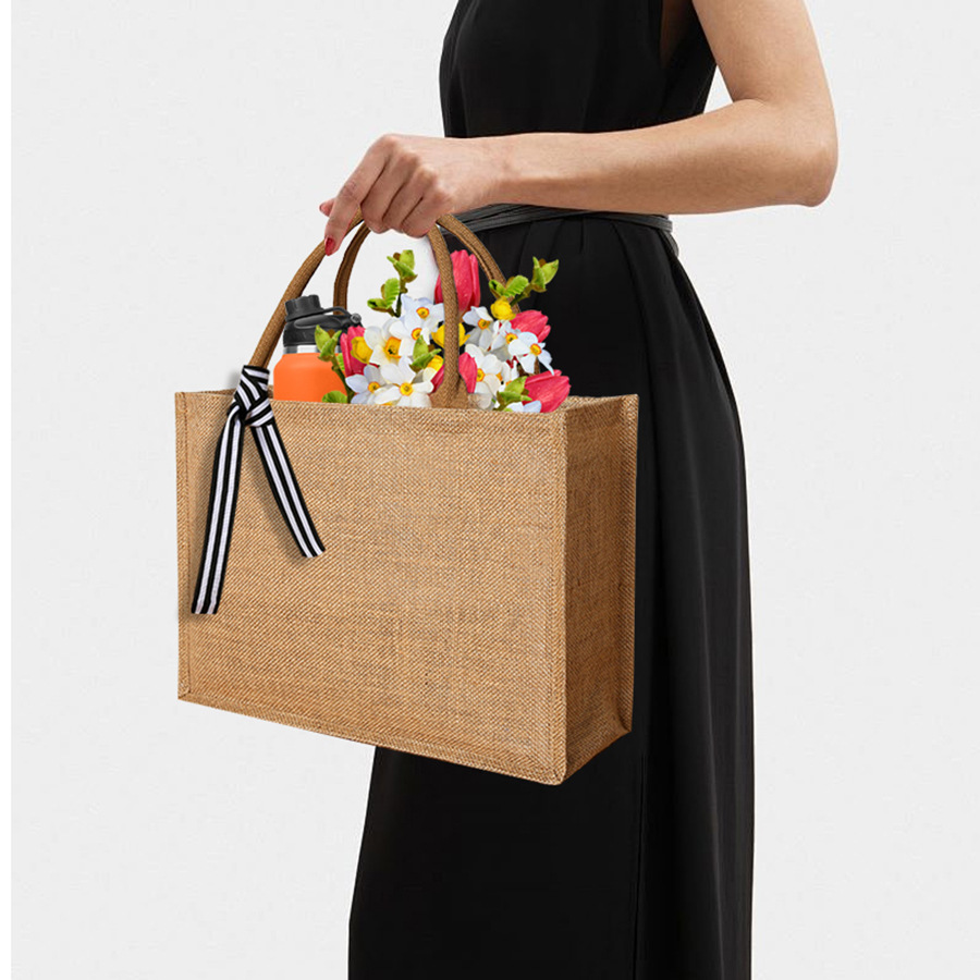 Nouveau sac fourre-tout en lin - Linen Bag Bulk avis et prix