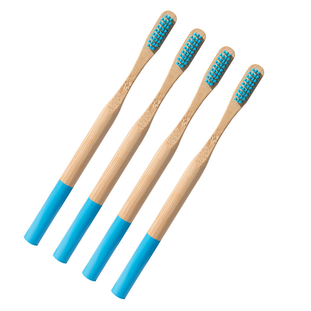 4 brosses à dents en bambou éc - Bamboo Toothbrush Set avis et prix