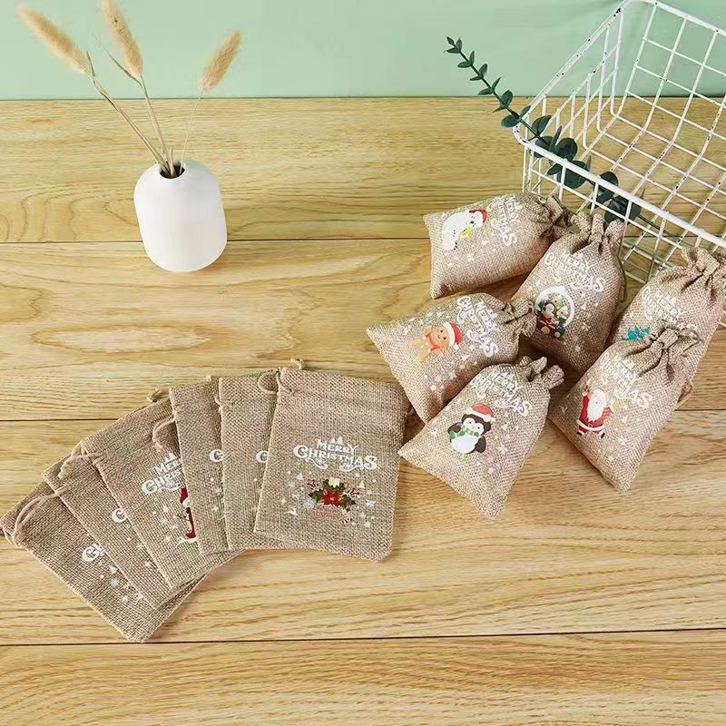 6/12 pièces de sacs cadeaux de - Linen Bag Bulk avis et prix