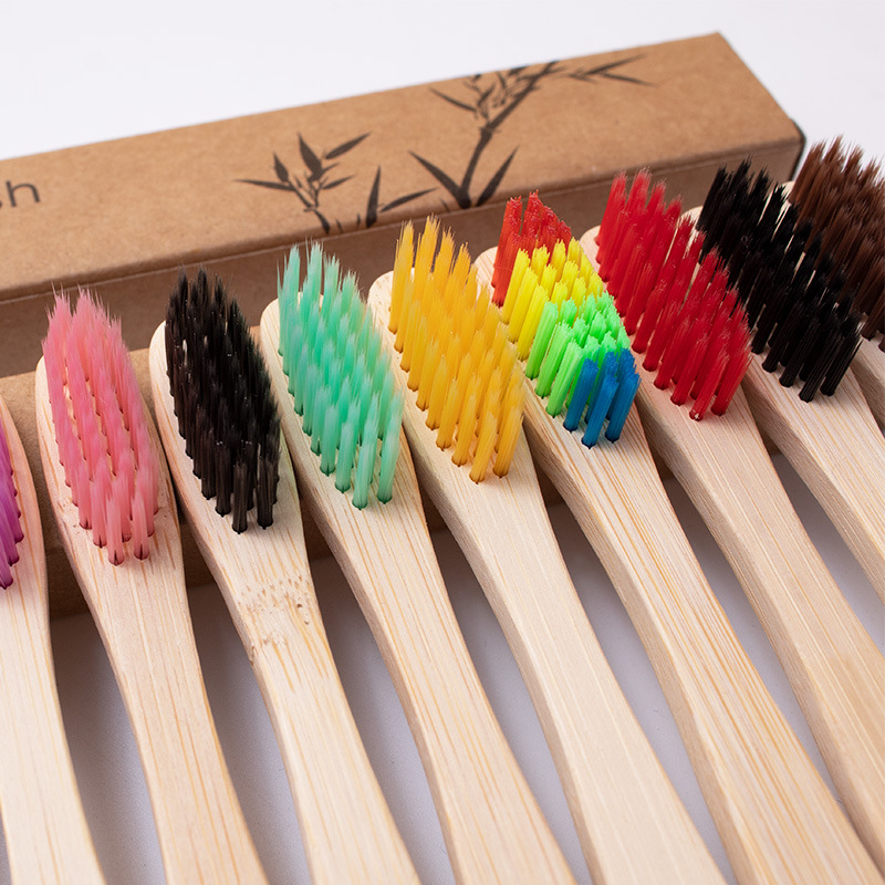 Brosses à dents manuelles en b - Bamboo Toothbrush Set avis et prix