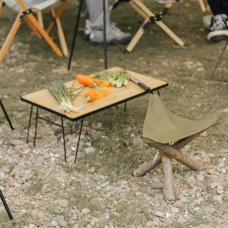 Table de camping pliante en ba - Bamboo Cutlery Travel avis et prix