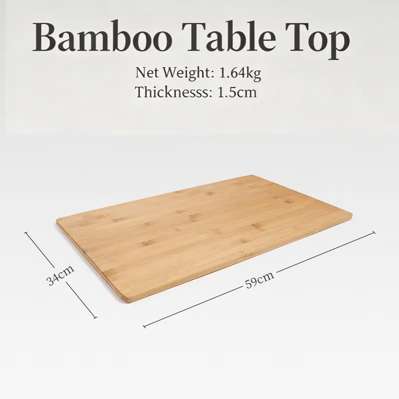 Table de camping pliante en ba - Bamboo Cutlery Travel avis et prix