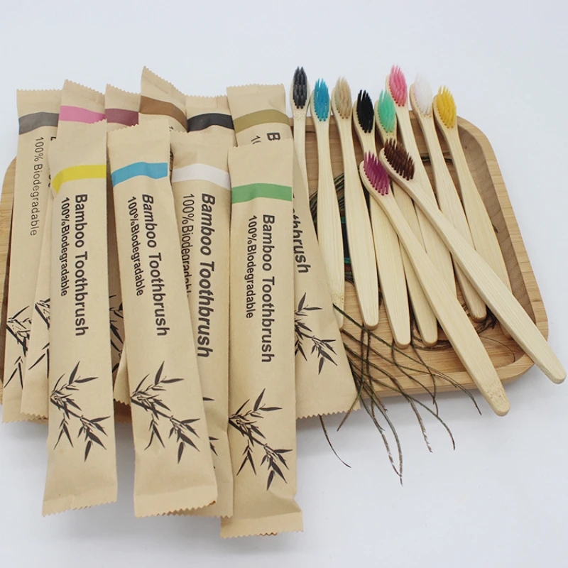 Brosses à dents en bambou 100  - Bamboo Toothbrush Set avis et prix