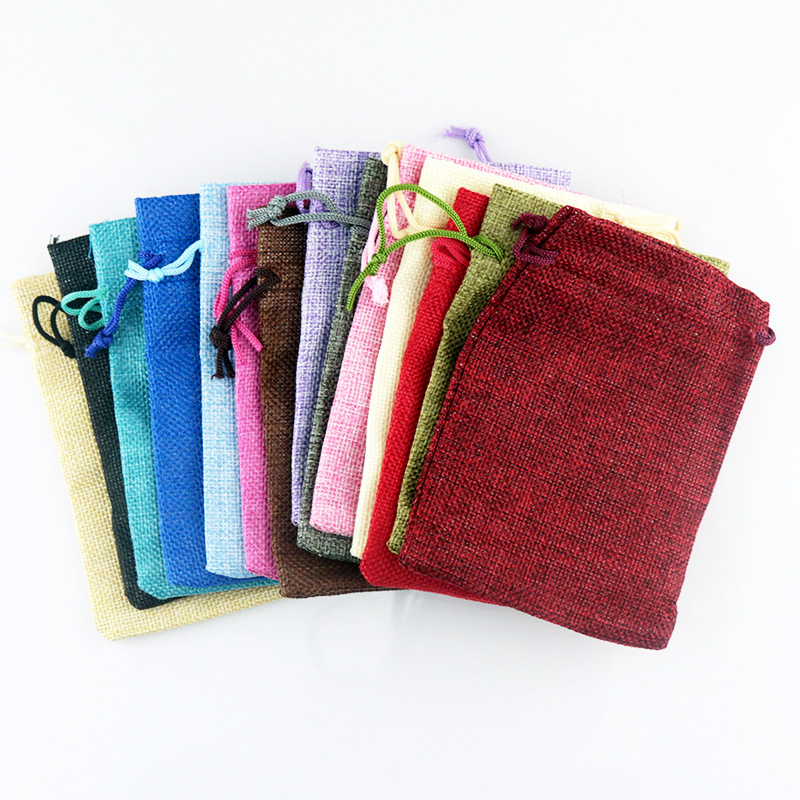 50 pièces/lot 7x9 9x12 10x14 1 - Linen Bag Bulk avis et prix