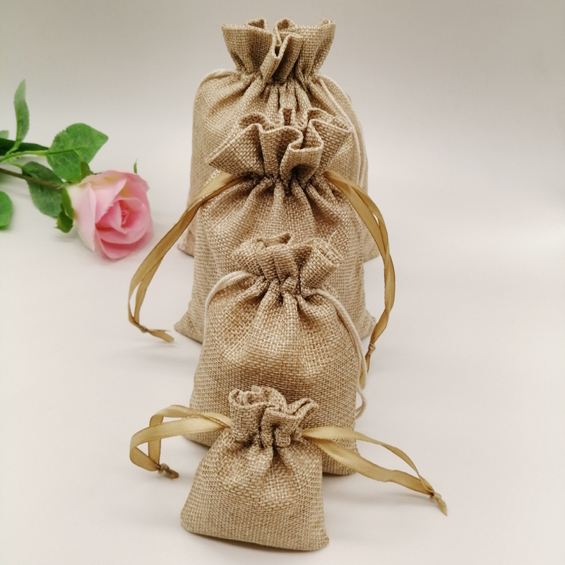 Sacs en Toile de Jute avec Cor - Linen Bag Bulk avis et prix