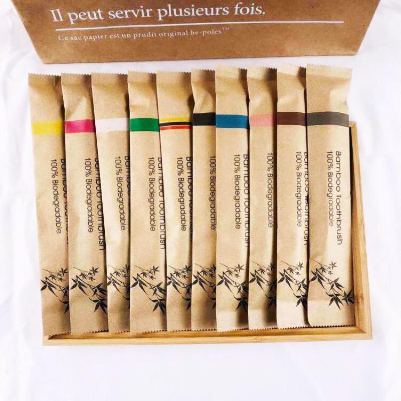 Offre Spéciale – Lot de 5 Bros - Bamboo Toothbrush Set avis et prix